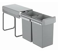 Grohe 40855000 40855000-GROHE Blue Sistema de residuos, Armario min. 30cm, 2 x 15L, Gris