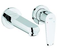 Mezclador de lavabo de 2 agujeros Grohe Eurodisc-Cosmopolitan, montaje mural, proyección 170 mm, 19573002