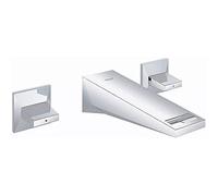 Grohe Allure Brilliant - Grifo de lavabo empotrado Cuerpo liso tamaño S (Montaje en pared de tres agujeros) Ref. 20346000