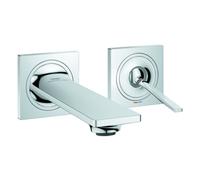 Grohe Allure Mezclador de lavabo de 2 agujeros, proyección 154mm, instalación oculta, 19309002, Color: cromado