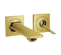 Grohe Allure Mezclador de lavabo de 2 agujeros, proyección 154mm, instalación oculta, 19309GL2, Color: fresco amanecer