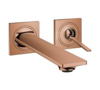 Grohe Allure Mezclador de lavabo de 2 agujeros, proyección 212mm, instalación oculta, 19386DA2, Color: cálido atardecer