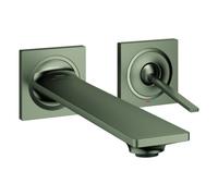 Grohe Allure Mezclador de lavabo de 2 agujeros, proyección 212mm, instalación oculta, 19386MG2, Color: grafito satinado