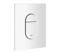 Grohe Arena Cosmopolitan Placa de descarga en ABS blanco 156x197 mm