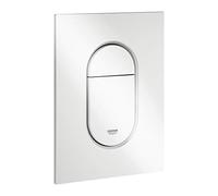 Grohe Arena Cosmopolitan S placa de cubierta para 2 cantidad y operaciÃ³n de inicio + parada, Color: blanco-alpino - 37624SH0