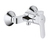 Grohe, BauEdge, Grifo de baño, Mezclador monomando de ducha, Válvula de retención integrada, Cromo, 23333000