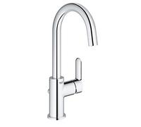 Grohe BauEdge - Grifo de lavabo de 1/2" Tamaño L, color cromo (Ref.23760000)