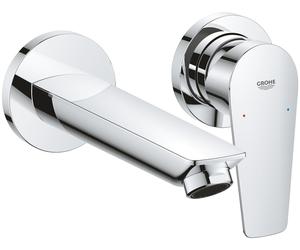 Grohe BauEdge grifo para lavabo empotrado StarLight Chrome 20474001