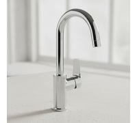 Grohe BauEdge Monomando de lavabo de 1/2" Tamaño L Chrome, 23911001