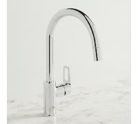 Grohe BauLoop Monomando de fregadero 1/2" HIGH Chrome, 30543000