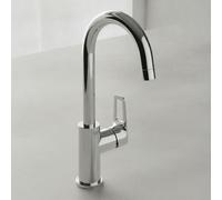Grohe BauLoop Monomando de lavabo de 1/2" Tamaño L Chrome, 23891001
