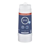 GROHE Blue - Filtro de recambio para sistemas de agua filtrada GROHE Blue UltraSafe, 40575002, Filtra bacterias y microplásticos