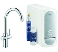 Grohe Blue Home C-Out Starter Kit Batería de fregadero de una mano con