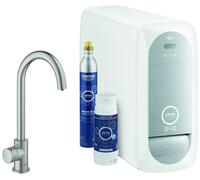 Grohe Blue Home Mono C-Out Starter Kit Mono Grifo con función de filtro, con