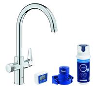 Grohe Blue kit de inicio con grifo de cocina de pie cromo 30593000