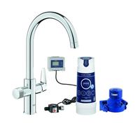 Grohe Blue Pure BauCurve Starter Kit Filtro S Chrome, 30581000
