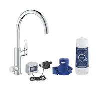 GROHE Blue Pure Eurosmart 30383000 Grifo para fregadero de cocina con filtro de agua incluido