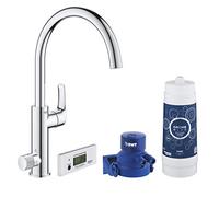 Grohe Blue Pure Eurosmart - Grifo de cocina con filtro, Cromo, Ref.30383000