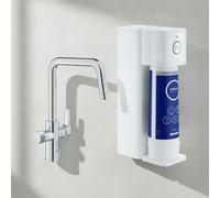 Grohe Blue Pure Eurosmart Starter Kit con Filtro para Ósmosis Inversa Chrome, 30