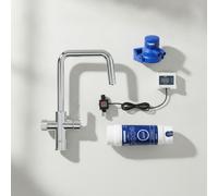 Grifo Grohe Blue Pure Eurosmart Cromo Boca U Sistema De Filtración De Agua | 30