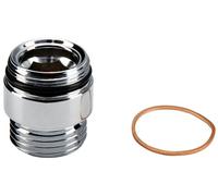 GROHE Boquilla de conexión para ducha (pieza de repuesto original, duradera, garantía del fabricante de 5 años, ajuste perfecto), cromada, 47355000, 1 paquete