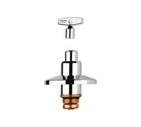 GROHE Cabezal 11551 3/4" Para Válvulas UP Con Llave De Enchufe Cromo