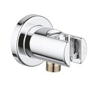 Codo de conexión a pared Grohe Relexa, DN 15 con soporte de ducha, 28628000