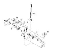 Grohe Concetto conmutador de ducha 64309000