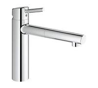 Grohe Concetto grifo de cocina de pie StarLight Chrome 31129001