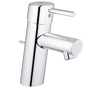 Grohe Concetto - Grifo de lavabo 1/2" Tamaño S, color cromo (Ref.32204001)