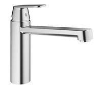 Grohe Eurosmart Cosmopolitan Mezclador monomando de fregadero de caño medio-alto, color: súper acero