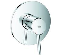 Grohe Concetto Mezclador monomando de ducha, kit listo para montar, instalación empotrada, cromo, 24053001