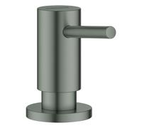GROHE Cosmopolitan dispensador de detergente líquido, para jabones líquidos, recipiente de almacenamiento con 500ml, 40535AL0, Color: grafito duro cepillado