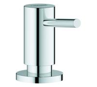 GROHE Cosmopolitan dispensador de detergente líquido, para jabones líquidos, recipiente de almacenamiento con 500ml, 40535000, Color: cromado