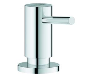 GROHE Cosmopolitan dispensador de detergente líquido, para jabones líquidos, recipiente de almacenamiento con 500ml, 40535000, Color: cromado