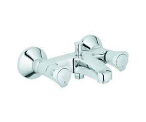 Grohe Costa mezclador bimando para bañera, proyección 144mm, montaje en pared, 25450001