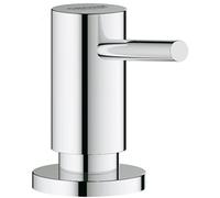 GROHE Cosmopolitan dispensador de detergente líquido, para jabones líquidos, recipiente de almacenamiento con 500ml, 40535000, Color: cromado