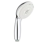 GROHE Douchette a main 3 jets Tempesta 100 28419002 - Limiteur de debit - Anti-calcaire - Montage universel - Chrome