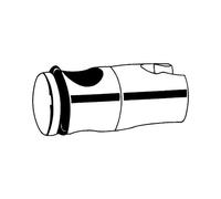 GROHE Element Deslizante 45650 Para Barra De Ducha 28620/28621 Cromo/Mate