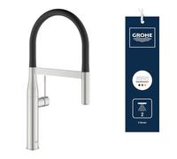 Grohe Essence grifo de cocina de pie SuperSteel 30294DC0