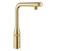 Grifería de fregadero GROHE Essence SmartControl, con rociador laminar extraíble, 31615GL0, Color: fresco amanecer