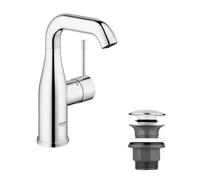 Grohe Essence grifo para lavabo de pie StarLight Chrome 23798001