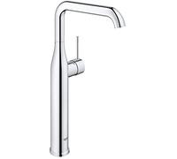 Mezclador monomando de lavabo Grohe Essence DN 15, tamaño XL, montaje de un orificio, sin residuos, para lavabos independientes, color: cromado