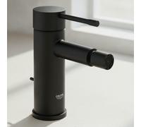 Grohe Essence Monomando de bidé 1/2" Tamaño S Black, 24395KF1