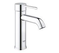 Grohe Essence Monomando de lavabo 1/2" Tamaño S, Cuerpo liso, con vaciador push open, Color Cromo, ref. 23797001