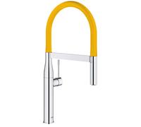 Grohe Essence GroheFlexx caño de manguera de cocina, para grifería de cocina Essence, 30321YF0, Color: Amarillo