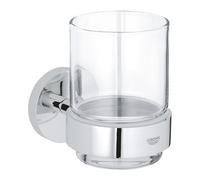 GROHE Essentials Accesorios de Baño Lujo Cromo Soporte Pegar, Perforación