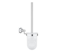 Grohe Essentials Authentic Escobillero complete cromado en pared H 37,6 cm