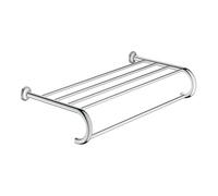 Grohe Essentials - Authentic Multi de toalla plana, 1 pieza, 40660001, Plateado, 40660001