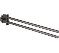 Grohe - Essentials Barra de soporte para toalla doble - Hard Graphite